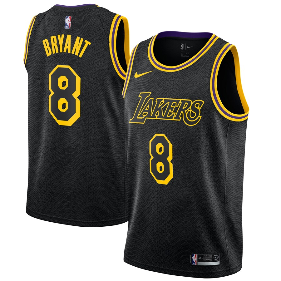 Nike Los Angeles Lakers Kobe Bryant Swingman #8 City Edition Men's Jersey